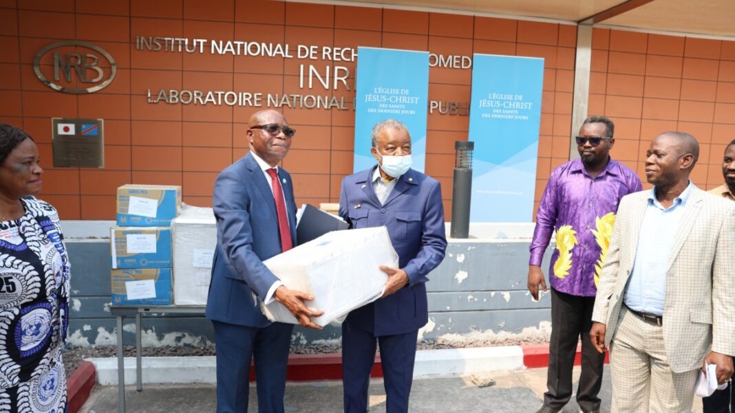RDC : l’Église de Jésus-Christ des Saints des Derniers Jours renforce la riposte contre Ebola aux côtés de l’INRB RDC : l’Église de Jésus-Christ des Saints des Derniers Jours renforce la riposte contre Ebola aux côtés de l’INRB