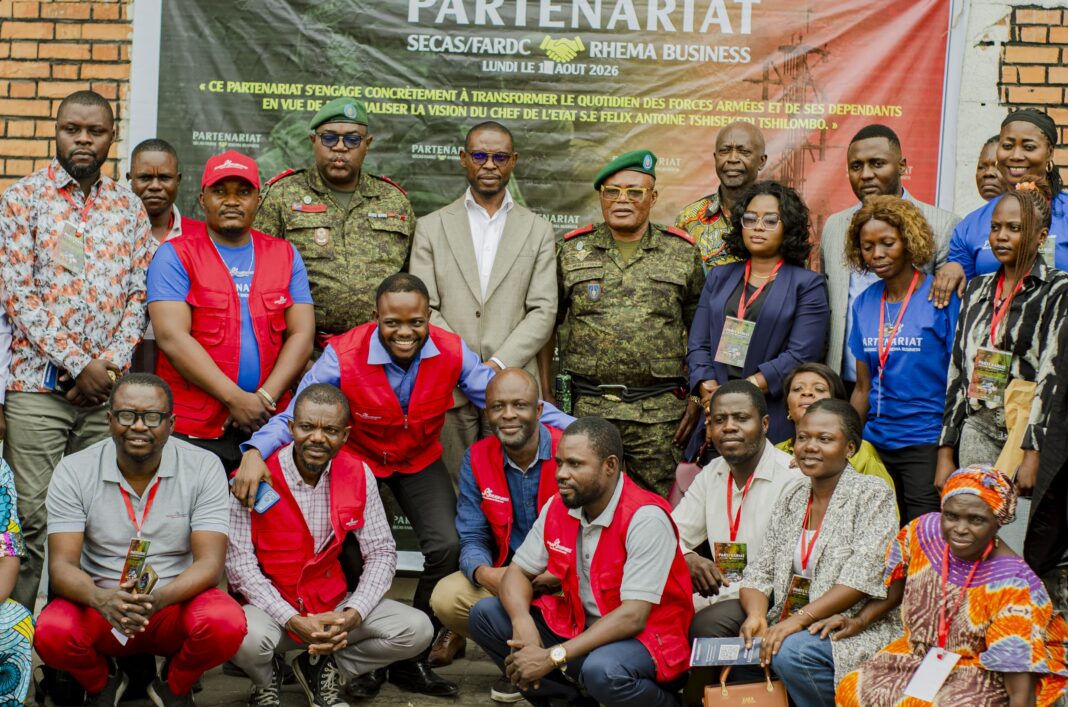 FARDC : le SECAS et RHEMA BUSINESS scellent un partenariat stratégique en faveur du bien-être des militaires FARDC : le SECAS et RHEMA BUSINESS scellent un partenariat stratégique en faveur du bien-être des militaires